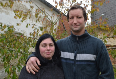 Desátník Stanislav Vajda s manželkou Autor: Jana Deckerová