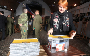Při slavnostním křtu bylo možné za dobrovolný příspěvek získat Kalendář VFS na rok 2019.