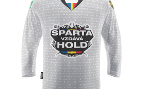 Speciální dres, ve kterém nastoupili hokejisté HC Sparta Praha.