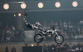 FMX Gladiator Games. Foto: Jan Altner, FMX Gladiator Games a plk. Magda Dvořáková.