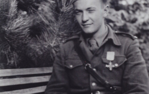 Miloslav Masopust v roce 1945. Foto: www.pametnaroda.cz