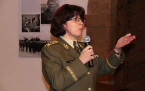 Brigádní generálka Lenka Šmerdová.