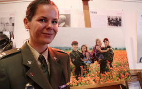 Fotografie nrtm. Veroniky Richter z Velitelství výcviku – Vojenské akademie Vyškov „listopad“.