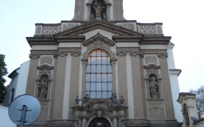 Vojenský kostel sv. Jana Nepomuckého na pražských Hradčanech.