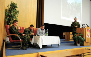 Lukáš "Hiro" Hirka během vyprávění svého životního příběhu.