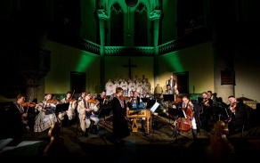 Adventní představení VUS ONDRÁŠ v brněnském Červeném kostele. Foto: David Poul