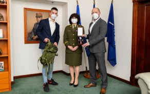 Ředitel WTF Communication s.r.o. Marek Rejman byl oceněn Čestným odznakem AČR Za zásluhy III. stupně