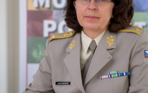 Předsedkyně výboru VFS brigádní generálka Lenka Šmerdová zhodnotila činnost fondu za rok 2020.