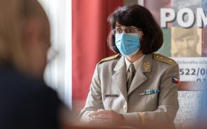 Brigádní generálka Lenka Šmerdová zhodnotila činnost Vojenského fondu solidarity za rok 2019.