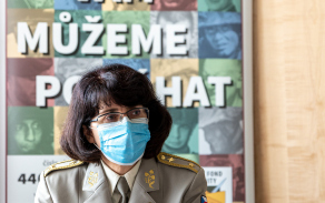 Brigádní generálka Lenka Šmerdová zhodnotila činnost Vojenského fondu solidarity za rok 2019.