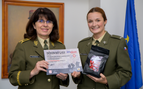 Rotmistryně Tereza Mašková uběhla 221 kilometrů a je tak nejlepší z žen.