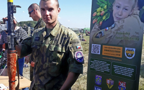 Čet. Jakub Těthal ze stanoviště u 7. mechanizované brigády