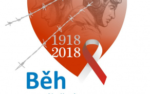Srdce, které se stalo symbolem běhu napříč republikou v roce 2018.