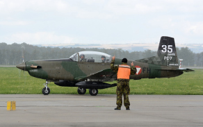 Rakouská PC-7.