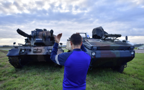 Rumunský Flakpanzer Gepard a Piranha III.