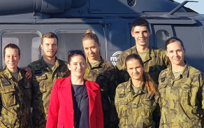 Tým Vojenského fondu solidarity na Dnech NATO v Ostravě & Dnech Vzdušných sil AČR